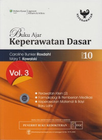 Image of Buku Ajar Keperawatan Dasar 3