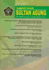 Image of Majalah Ilmiah Sultan Agung NO.121