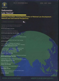 Indonesian Law Journal v.5