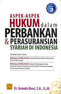 Aspek-Aspek Hukum dalam Perbankan & Perasuransian Syariah di Indonesia