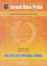 Jurnal Bina Praja: Journal of Home Affairs Governance