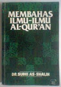 Membahas ilmu-ilmu Al-Qur'an