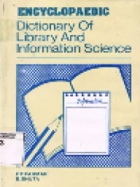 Encyclopedia Dictionary of Library and Information Science