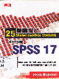 25 Model Analisis Statistik dengan SPSS 17