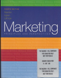 Image of Marketing: Principles and Perspectives