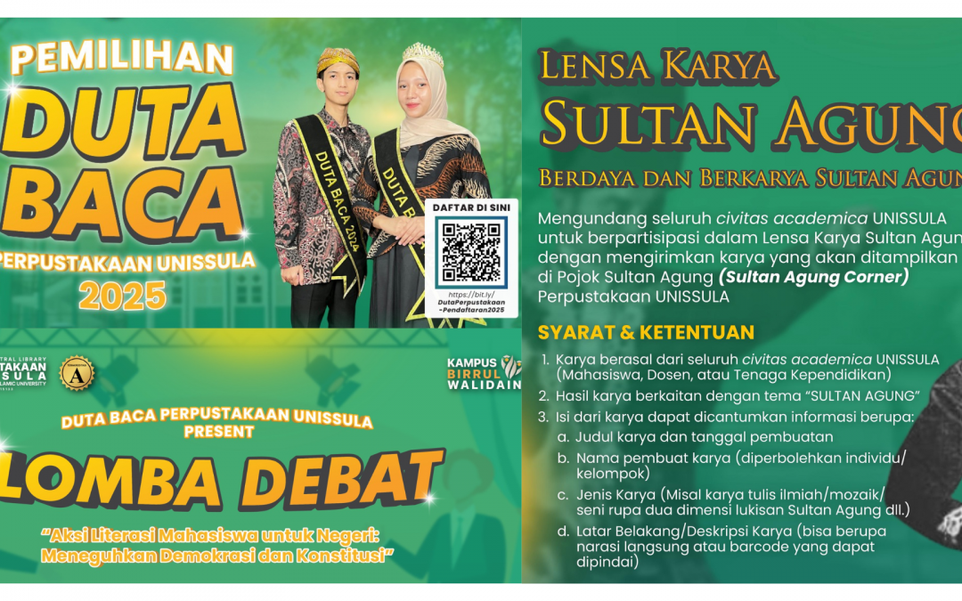 EVENT SERU PERPUSTAKAAN UNISSULA 2025!!!