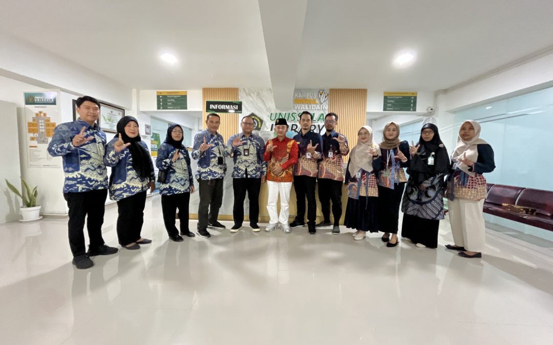 UPT Perpustakaan UNISSULA Terima Kunjungan Kerja dari POLTEKPAR Makassar