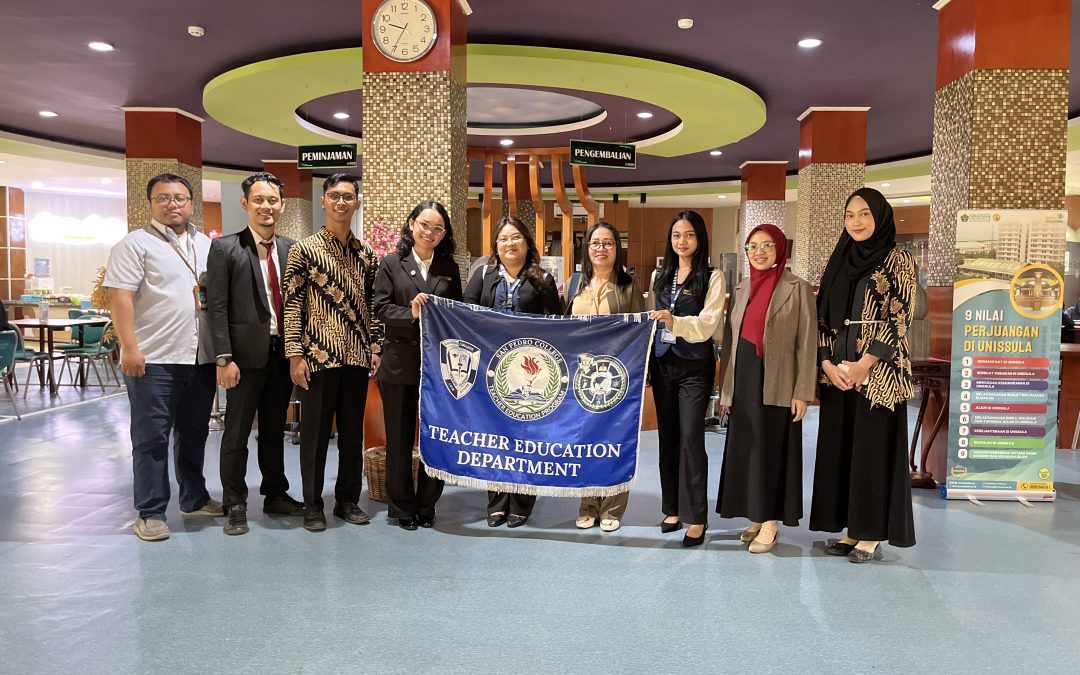 Kunjungan Akademik San Pedro College Filipina ke UPT Perpustakaan UNISSULA